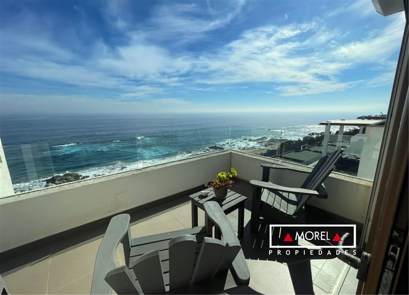 Departamento con increíble vista al mar