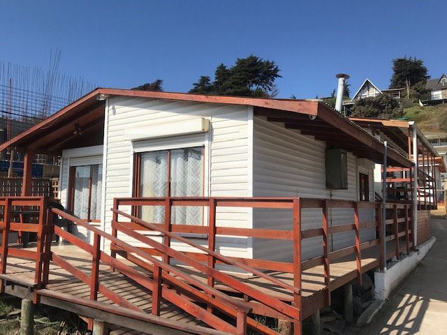 Oportunidad de negocio, 8 cabañas frente al mar en Maitencillo. Gran terreno de 1300 m2 a pasos de la playa, con estacio