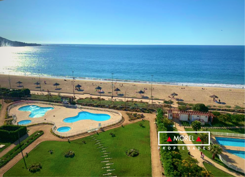 Departamento ubicado en condominio privado, con salida directa a la playa, amplias áreas verdes, canchas de tenis, futbo